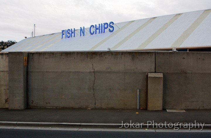 Launceston_20090201_028.jpg - High security fish'n'chip shop, Launceston