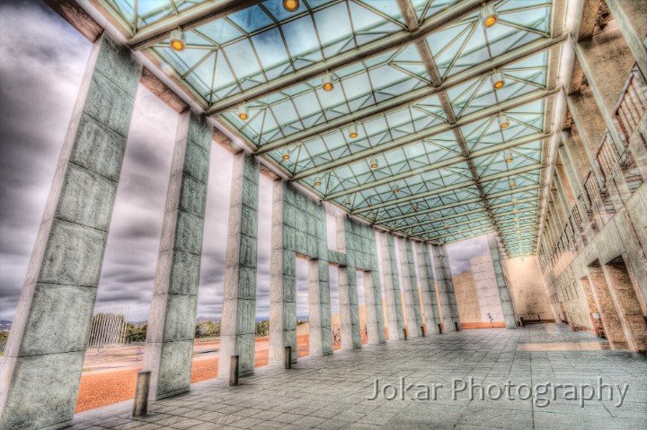 Parliament_House_20090425_069_71_72_73_74-2.jpg - Entrance to Parliament House, Canberra